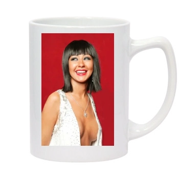 Christina Aguilera 14oz White Statesman Mug