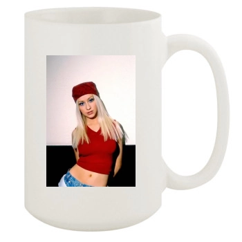 Christina Aguilera 15oz White Mug