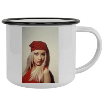 Christina Aguilera Camping Mug