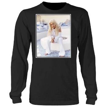 Christina Aguilera Men's Heavy Long Sleeve TShirt