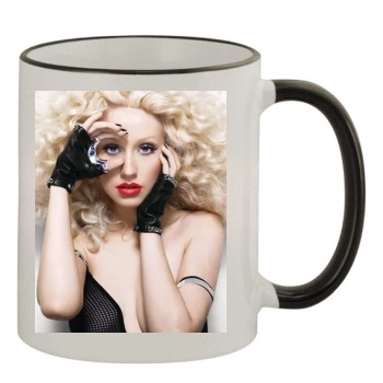 Christina Aguilera 11oz Colored Rim & Handle Mug