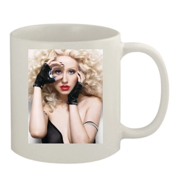 Christina Aguilera 11oz White Mug