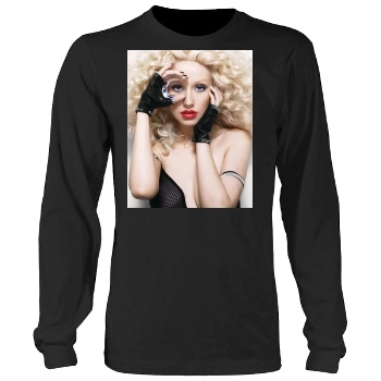 Christina Aguilera Men's Heavy Long Sleeve TShirt