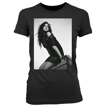 Christina Aguilera Women's Junior Cut Crewneck T-Shirt