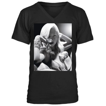 Christina Aguilera Men's V-Neck T-Shirt