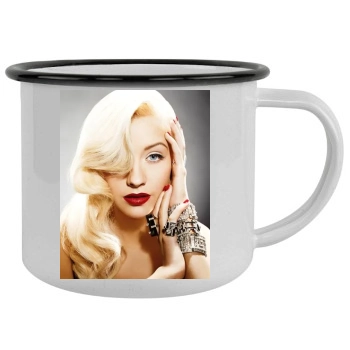 Christina Aguilera Camping Mug