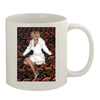 Christina Aguilera 11oz White Mug