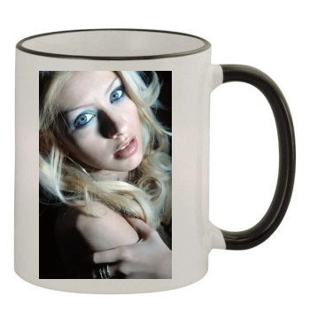 Christina Aguilera 11oz Colored Rim & Handle Mug