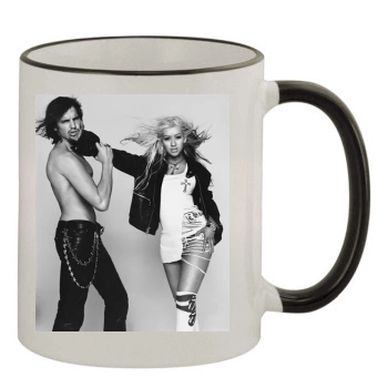 Christina Aguilera 11oz Colored Rim & Handle Mug