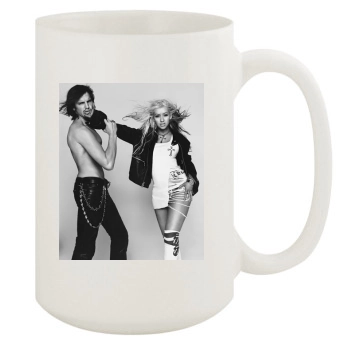 Christina Aguilera 15oz White Mug