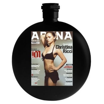 Christina Ricci Round Flask