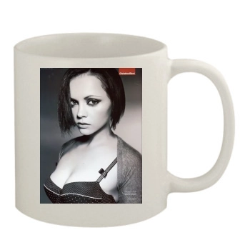 Christina Ricci 11oz White Mug