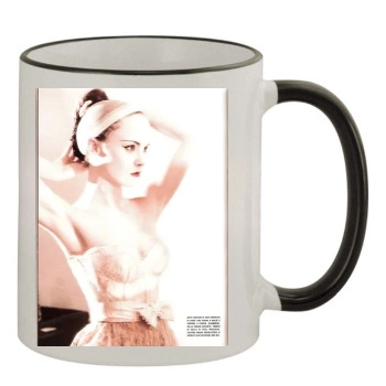 Christina Ricci 11oz Colored Rim & Handle Mug