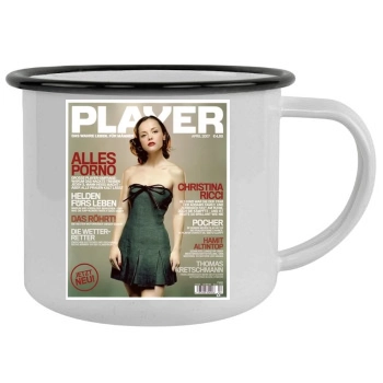 Christina Ricci Camping Mug