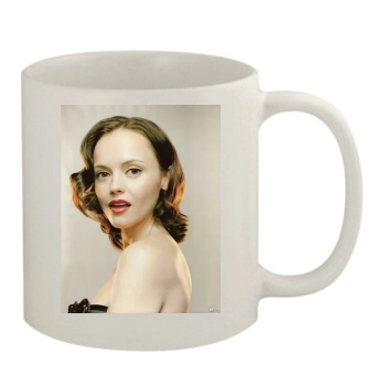 Christina Ricci 11oz White Mug