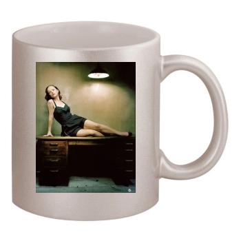 Christina Ricci 11oz Metallic Silver Mug