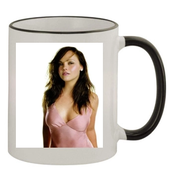 Christina Ricci 11oz Colored Rim & Handle Mug