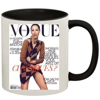 Christy Turlington 11oz Colored Inner & Handle Mug