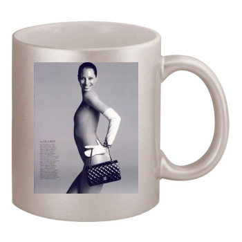 Christy Turlington 11oz Metallic Silver Mug