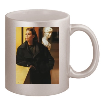 Christy Turlington 11oz Metallic Silver Mug