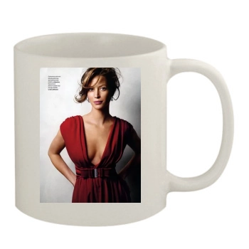 Christy Turlington 11oz White Mug