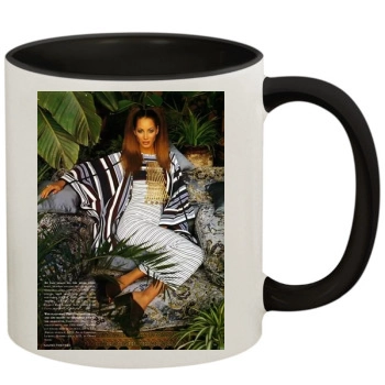 Christy Turlington 11oz Colored Inner & Handle Mug