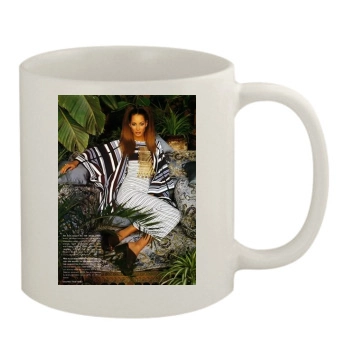 Christy Turlington 11oz White Mug