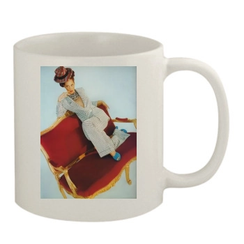 Christy Turlington 11oz White Mug