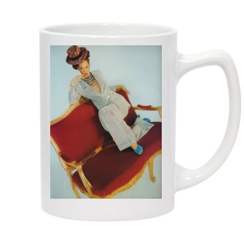 Christy Turlington 14oz White Statesman Mug