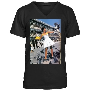 Christy Turlington Men's V-Neck T-Shirt