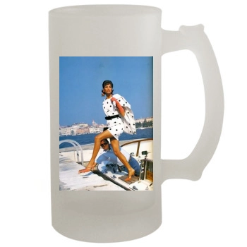 Christy Turlington 16oz Frosted Beer Stein