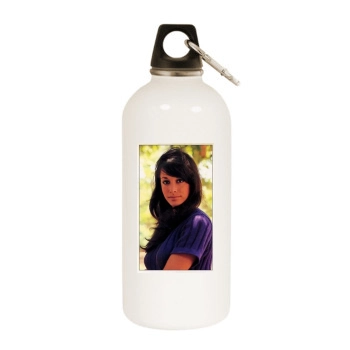 Joyce Gibson White Water Bottle With Carabiner