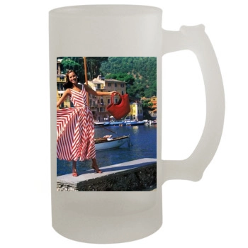 Christy Turlington 16oz Frosted Beer Stein