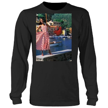 Christy Turlington Men's Heavy Long Sleeve TShirt