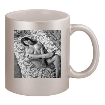 Joyce Gibson 11oz Metallic Silver Mug