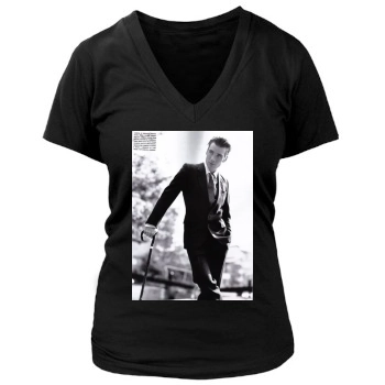 Cillian Murphy Women's Deep V-Neck TShirt