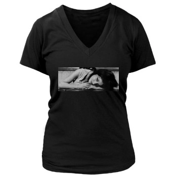 Joyce Gibson Women's Deep V-Neck TShirt