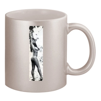 Joyce Gibson 11oz Metallic Silver Mug