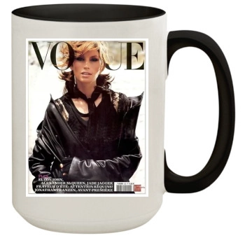 Cindy Crawford 15oz Colored Inner & Handle Mug