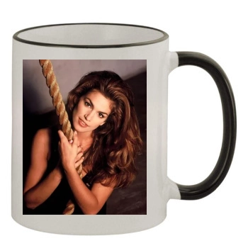 Cindy Crawford 11oz Colored Rim & Handle Mug