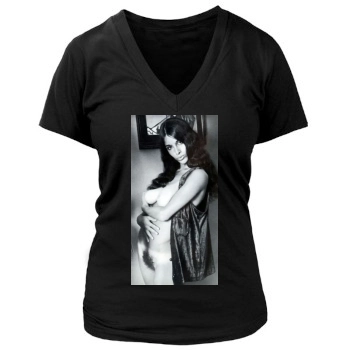 Joyce Gibson Women's Deep V-Neck TShirt