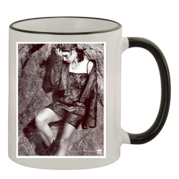 Cindy Crawford 11oz Colored Rim & Handle Mug