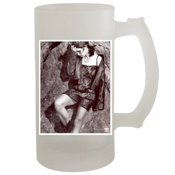 Cindy Crawford 16oz Frosted Beer Stein