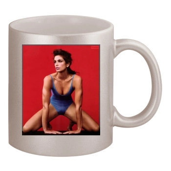 Cindy Crawford 11oz Metallic Silver Mug