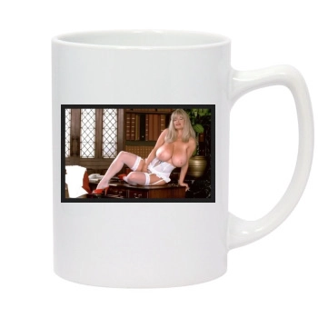 Joyce Gibson 14oz White Statesman Mug