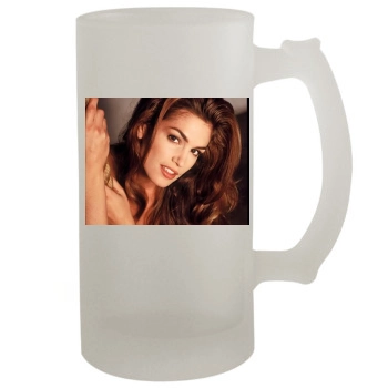 Cindy Crawford 16oz Frosted Beer Stein