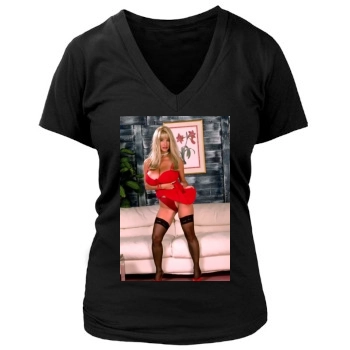 Joyce Gibson Women's Deep V-Neck TShirt