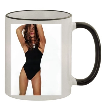 Cindy Crawford 11oz Colored Rim & Handle Mug