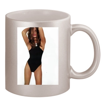 Cindy Crawford 11oz Metallic Silver Mug