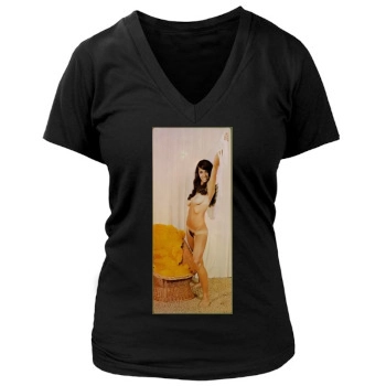 Joyce Gibson Women's Deep V-Neck TShirt